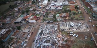 Brasil: un poderoso tornado deja al menos seis muertos y cientos de heridos en Paraná