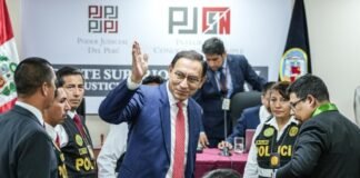 La justicia de Perú condena a 14 años de cárcel al expresidente Martín Vizcarra