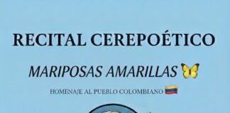 Tertulia Cerepoética dedicada a Colombia