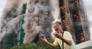 TRAGEDIA INCENDIARIA EN HONG KONG