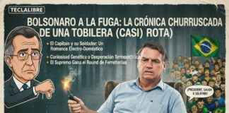 EL BOLSONARO A LA FUGA: CRÓNICA DE UNA TOBILLERA -CASI- ROTA