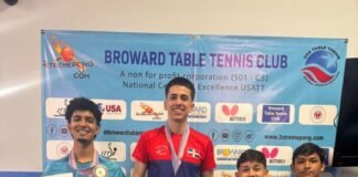 Ramón Vila gana el Abierto Tenis de Mesa en Broward, Miami