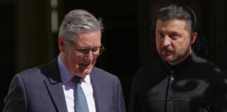 Zelenski llega a Londres para reunirse con Starmer, Merz y Macron, en una semana de alto voltaje diplomático