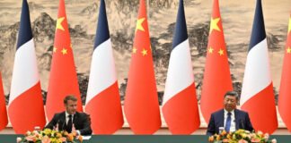 Macron exhorta en China a Xi Jinping a mediar por un alto el fuego en Ucrania