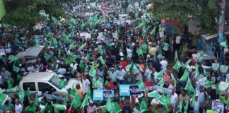 MILES MARCHAN CONTRA ALTO COSTO DE LA VIDA Y LA INSEGURIDAD