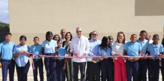 Presidente Abinader inaugura Centro Educativo León Romilio Rodríguez Ventura que beneficia a más 300 estudiantes, tras más de una década de espera