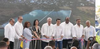 *Presidente Abinader inaugura planta de tratamiento de aguas residuales, mejora del alcantarillado sanitario ,