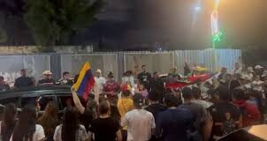 VENEZOLANOS EN SANTO DOMINGO CELEBRAN