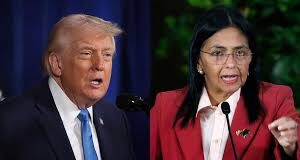 DELCY PIDE PAZ, TRUMP PASA FACTURA