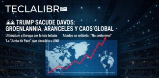 TRUMP SACUDE A DAVOS