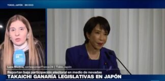 Informe desde Tokio: Sanae Takaichi tomaría la delantera en las legislativas de Japón