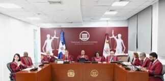 TC conoce once expedientes en audiencia pública durante una audiencia pública celebrada en la sede de esta alta corte.