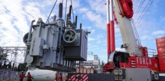 Edesur amplía capacidad de servicio eléctrico con nuevo transformador de potencia en subestación del Distrito Nacional