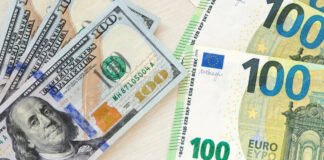 Dólar y euro siguen a la baja en RD; se venden a $61.72 y 76.05