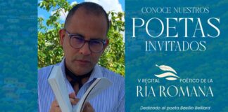 Joel Julio García invitado al V Recital Poético Ría Romana