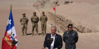 Muros y drones: Chile blinda su frontera por orden de Kast