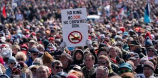 Las protestas del movimiento ‘No Kings’, en imágenes