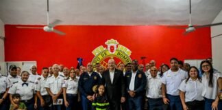 Alcalde destaca labor del Cuerpo de Bomberos y reafirma apoyo institucional en su día