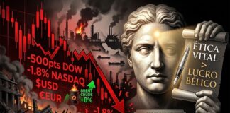 Editorial: El Lunes Negro nos dá la razón, solo la paz es rentable para la humanidad