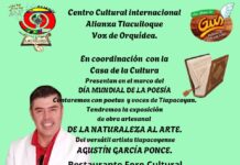 Alianza Tlacuiloque y Casa de la Cultura presentan: Día Mundial de la Poesía — De la Naturaleza al Arte, de Agustín García Ponce