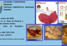 Tertulia Cerepoética del 7 de marzo de 2026 dedicada a Panamá