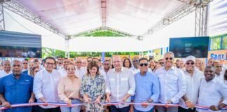 Alcaldía de Santiago entrega cancha remozada en Las Praderas de Pekín con inversión superior a RD$4.7 millones