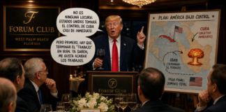 «UN PORTAAVIONES A 100 METROS DE CUBA»