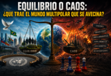 EQUILIBRIO O CAOS: ¿QUE TRAE EL MUNDO MULTIPOLAR QUE SE AVECINA?