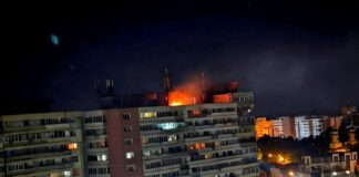 Dos heridos al impactar un dron ruso contra un edificio de viviendas en Rumania