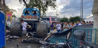 Tragedia en Colombia: una supercamioneta arrolla a multitud y deja dos muertos y decenas de heridos