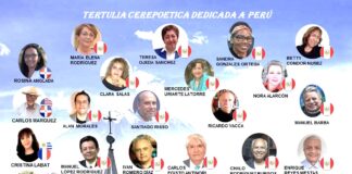 Tertulia Cerepoética dedicada a Perú