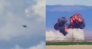 DOS F-18 DE EE.UU. COLISIONAN EN IDAHO