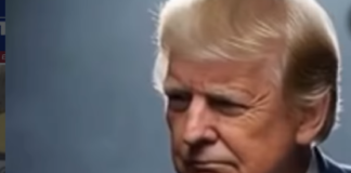 Donald Trump se sube un camello en el desierto y después se come un taco en México, así lo hizo