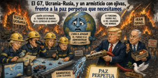 EDITORIAL: El G7, Ucrania-Rusia, y un armisticio con ojivas, frente a la paz perpetua que necesitamos