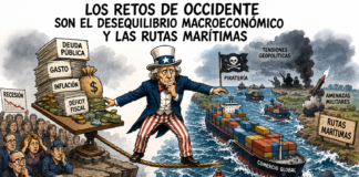 Los retos de Occidente son el desequilibrio macroeconomico y las rutas maritimas