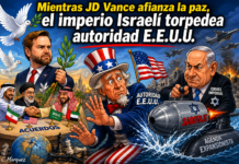 Mientras JD Vance afianza la paz, el imperio Israelí torpedea autoridad E.E.U.U.
