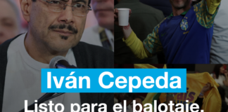 Iván Cepeda: listo para el balotaje, pese a no reconocer resultado del preconteo