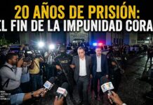 20 AÑOS DE PRISIÓN PARA ADÁN CÁCERES Y SU ENTRAMADO MILITAR