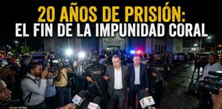 20 AÑOS DE PRISIÓN PARA ADÁN CÁCERES Y SU ENTRAMADO MILITAR
