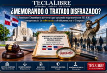 INSTITUTO DUARTIANO ALERTA SOBRE ACUERDO MIGRATORIO FIRMADO CON ESTADOS UNIDOS