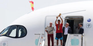 Regreso triunfal de La Roja, abucheos a Trump y pelea entre algunos jugadores: las imágenes tras el pitido final