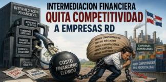 EDITORIAL: INTERMEDIACION FINANCIERA QUITA COMPETITIVIDAD A EMPRESAS RD