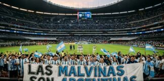 ENTRE EL CÉSPED DE AMÉRICA Y EL ECO ETERNO DE LAS MALVINAS