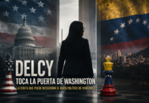 VISITA DE DELCY A USA PUEDE REESCRIBIR EL MAPA POLÍTICO DE VENEZUELA