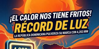 !EL CALOR NOS TIENE «FRITOS» -RD ROMPE RÉCORD DE CONSUMO ELÉCTRICO