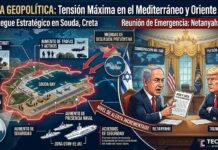 ALERTA GEOPOLITICA: El Mediterráneo en la mira tras cumbre de urgencia Netanyahu-Trump y despliegue militar en Creta