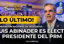 ABINADER ELEGIDO COMO PRESIDENTE DEL PRM