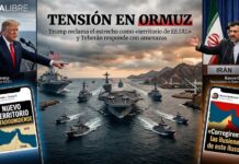 TRUMP «ANEXA» EN REDES EL ESTRECHO DE ORMUZ Y TEHERAN RESPONDE CON AMENAZAS