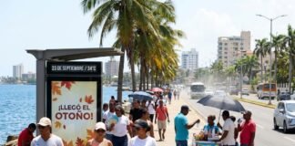 EL CALOR DE VERANO SEGUIRÁ EN OTOÑO RD