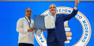 ABINADER ASUME PRESIDENCIA DEL PRM